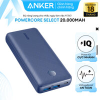 Sạc dự phòng Anker A1363 PowerCore Select 20000mAh