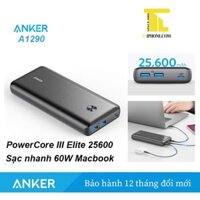 Sạc dự phòng ANKER POWERCORE III ELITE 25600MAH