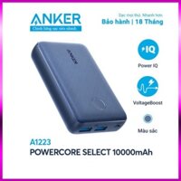 Sạc dự phòng ANKER, Sạc dự phòng ANKER PowerCore Select 10000mAh - A1223  - smartphone chất