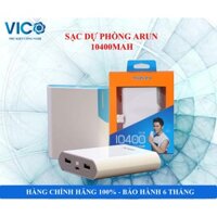 SẠC DỰ PHÒNG ARUN 10400MAH