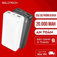 Sạc dự phòng Borofone BJ55A dung lượng 20000mAh, hỗ trợ sạc nhanh PD 22.5 W, có đèn LED hiển thị pin