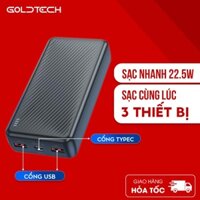 Sạc dự phòng Borofone BJ56 dung lượng 20000mAh, hỗ trợ sạc nhanh PD 22.5 W, có đèn LED hiển thị pin