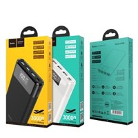 Sạc dự phòng chính hãng Hoco 30.000 mAh, 3 cổng sạc nhanh  đúng dung lượng chuẩn bảo hành 12 tháng