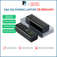 Sạc Dự Phòng Cho Laptop 20000mAh Hỗ Trợ Sạc Nhanh 100W/20W | Màn LED | Chính hãng - HB68