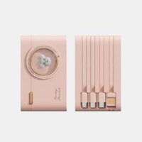 Sạc dự phòng Choice SC190255 20000mAh sạc nhanh nhỏ gọn kèm dây sạc cho điện thoại Samsung iP Oppo