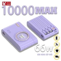 Sạc dự phòng Choice SC190255 20000mAh sạc nhanh nhỏ gọn kèm dây sạc cho điện thoại Samsung iP Oppo