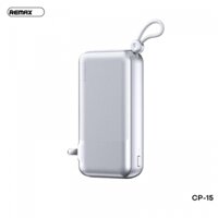 Sạc dự phòng có phích cắm AC Remax CP-15 20000mAh Sạc siêu nhanh 22,5w Tặng kèm 2 dây cáp sạc siêu nhanh