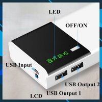 sạc dự phòng dung lượng 20000 mah có màn LED hiển thị/ sạc dự phòng ngoài cho điện thoại di động/ sặc pin androi và ios