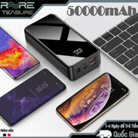 Sạc dự phòng dung lượng lớn 50000mah,4 cổng ra,3 cổng vô,có đèn pin