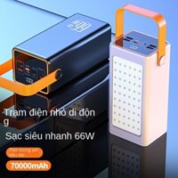 Sạc Dự Phòng Dung lượng lớn 50000 mAh Pin Sạc Nhanh  có đèn LED Ngân Hàng Điện Nguồn Điện Di Động Công Suất Lớn