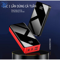Sạc dự phòng dung lượng lớn 50000mah , trữ pin nhiều , có đèn pin , màn hình led hiện thị phần trăm pin