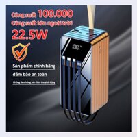 Sạc Dự Phòng Dung Lượng Lớn 100,000mah Phù Hợp Cho Mọi Các Dòng Điện Thoại