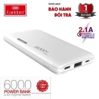 Sạc Dự Phòng Earldom PB24 Chính Hãng 6000mAh Earldom Hàng Chính Hãng