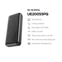 Sạc dự phòng Energizer 20,000mAh /3.7V Li-Polymer - UE20055PQBK