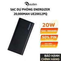 Sạc dự phòng Energizer 20,000mAh UE20012PQ - Hàng chính hãng