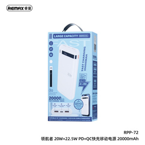 Sạc dự phòng Flinc Remax RPP-72 10000mAh