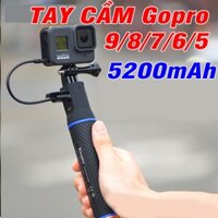 Sạc dự phòng gopro action camera dung lượng cao 5200mah 6000mah cho máy quay hành động gopro 13/12 action 5pro pocket