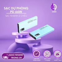 Sạc Dự Phòng Hoshi 20.000mAh Siêu Nhanh (Sạc 4-5 Lần 100% cho iPhone Pro Max)