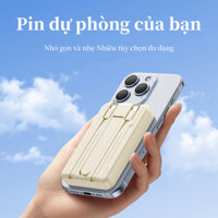 Sạc dự phòng không dây cho IPHONE từ tính, dây sạc nhanh pin 20000mah mini nhỏ gọn cao cấp hỗ trợ cho Iphone