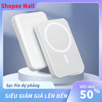 Sạc dự phòng không dây cho IPHONE từ tính, dây sạc nhanh pin 5000mah mini nhỏ gọn cao cấp hỗ trợ cho Iphone 12 13/IPHONE