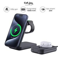 Sạc dự phòng không dây iPhone pin dự phòng MagSafe 3in1 gấp gọn cho iPhone/ Apple Watch/ AirPods