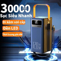 Sạc Dự Phòng Máy Phát Điện Mini Sạc Nhanh 160.000 mAh Công Suất Max 120W