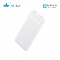 Sạc dự phòng MiLi Power Sunny Plus 10,000mAh3.7V - HB-N10 [CHÍNH HÃNG PHÂN PHỐI VN, BẢO HÀNH 24 THÁNG]