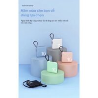 Sạc dự phòng mini mẫu vuông nhỏ gọn 5000mAh