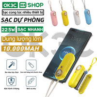 Sạc dự phòng mini  sạc nhanh 20w pin dung lượng 1000mah cổng( iphone  hoặc type-c） cắm trực tiếp cho nhiều điện thoại