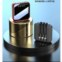 SẠC DỰ PHÒNG MINI X3 DUNG TÍCH 6000MAH- 2 CỔNG SẠC- ĐÈN PIN- GIÁ RẺ VÔ ĐỊCH