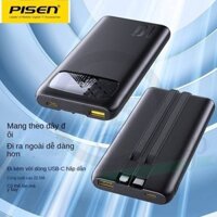 Sạc dự phòng PISEN 20000mAh  TP-D28 / 10000mah TP-D27  Sạc nhanh 22.5W đi kèm dây sạc type C , L