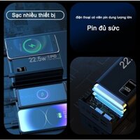 Sạc dự phòng Power bank PD22.5W 10000MAH 30000mah 50000mAh pin dự phòng màn hình Led tích hợp tích hợpThương hiệu mới và