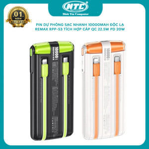 Sạc dự phòng Remax RPP-53 10000mah