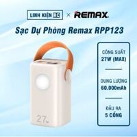 Sạc Dự Phòng Remax RPP123 60.000mAh Dung Lượng Cao