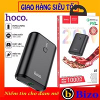 Sạc dự phòng sạc nhanh 20W Hoco Q3, Q3 PRO 10.000mAh-PD+QC3.0,Pin dự phòng cổng ra Type C dùng cho iphone,xiaomi,samsung