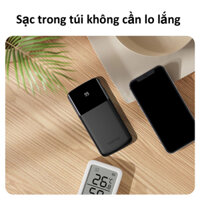 Sạc Dự Phòng tranyoo 20000mah pd Màn Hình Kỹ Thuật Số Cổng usb TYPE-C Cho iphone Và android