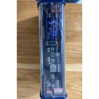 Sạc dự phòng trong suốt + skin pin mạch sạc nhanh QC 4.0 , 8 cell 18650