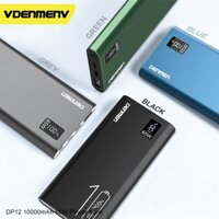 Sạc dự phòng  VDENMENV 10000mAh  5V/3A sạc nhanh Micro USB Type-C DP12