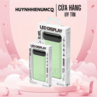 Sạc Dự Phòng WP 161 và WP 163 Tích Hợp Màn Hình Hiển Thị Led Dung Lượng 10000mah có bảo hành