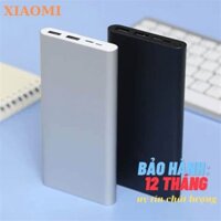 Sạc Dự Phòng Xiaomi 10000mAh gen3 PLM02ZM vỏ kim loại cực bền sạc được 3-4 lần