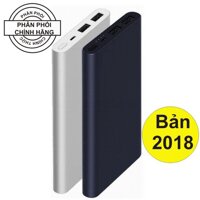 Sạc dự phòng xiaomi bản 2018 2 cổng chính hãng- Hàng Chất