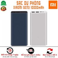 [SẠC DỰ PHÒNG XIAOMI GEN 3 10000mAh ] Pin sạc dự phòng xiaomi Gen 3 pro Mi 18w sạc Qi 3.0. Bảo hành 1 năm tại Ecomtop