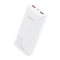 Sạc dự phòng YOOBAO 2D Compact 20000mAh High Capacity 2 Output Power Bank