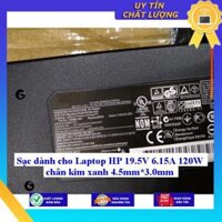 Sạc dùng cho Laptop HP 19.5V 6.15A 120W chân kim xanh 4.5mm3.0mm - Hàng Nhập Khẩu New Seal