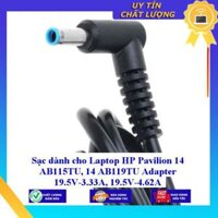 Sạc dùng cho Laptop HP Pavilion 14 AB115TU 14 AB119TU Adapter 19.5V-3.33A, 19.5V-4.62A - Hàng Nhập Khẩu New Seal