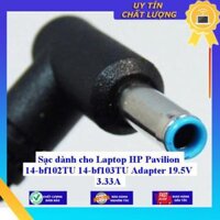 Sạc dùng cho Laptop HP Pavilion 14-bf102TU 14-bf103TU Adapter 19.5V 3.33A - Hàng Nhập Khẩu New Seal