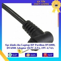 Sạc dùng cho Laptop HP Pavilion DV6000 DV6500 Adapter 18.5V-3.5A 19V-4.74A - Hàng Nhập Khẩu New Seal