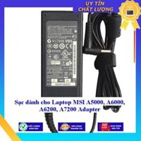 Sạc dùng cho Laptop MSI A5000 A6000 A6200 A7200 Adapter - Hàng Nhập Khẩu New Seal