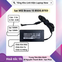 Sạc Dùng Cho Laptop Msi Bravo 15 B5DD,B7ED - 20V 7.7A Sạc MSI Mới 100% Lỗi 1 Đổi 1 BH 12 Tháng
