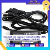 Sạc dùng cho Laptop Toshiba Satellite L650 L655 L655D Adapter 19V-3.42A - Hàng Nhập Khẩu New Seal12